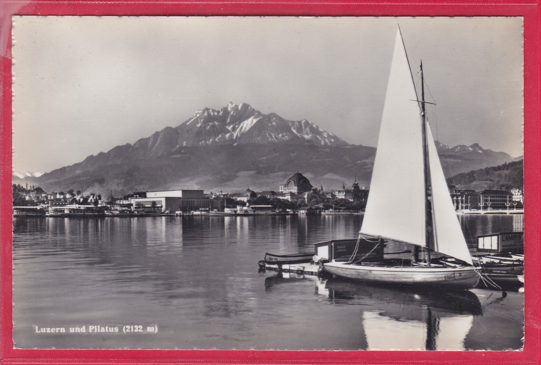Cartoline postali: LUZERN UND PILATUS 2132m – Usato da Oberrieden venduto da Gebirgsstelze