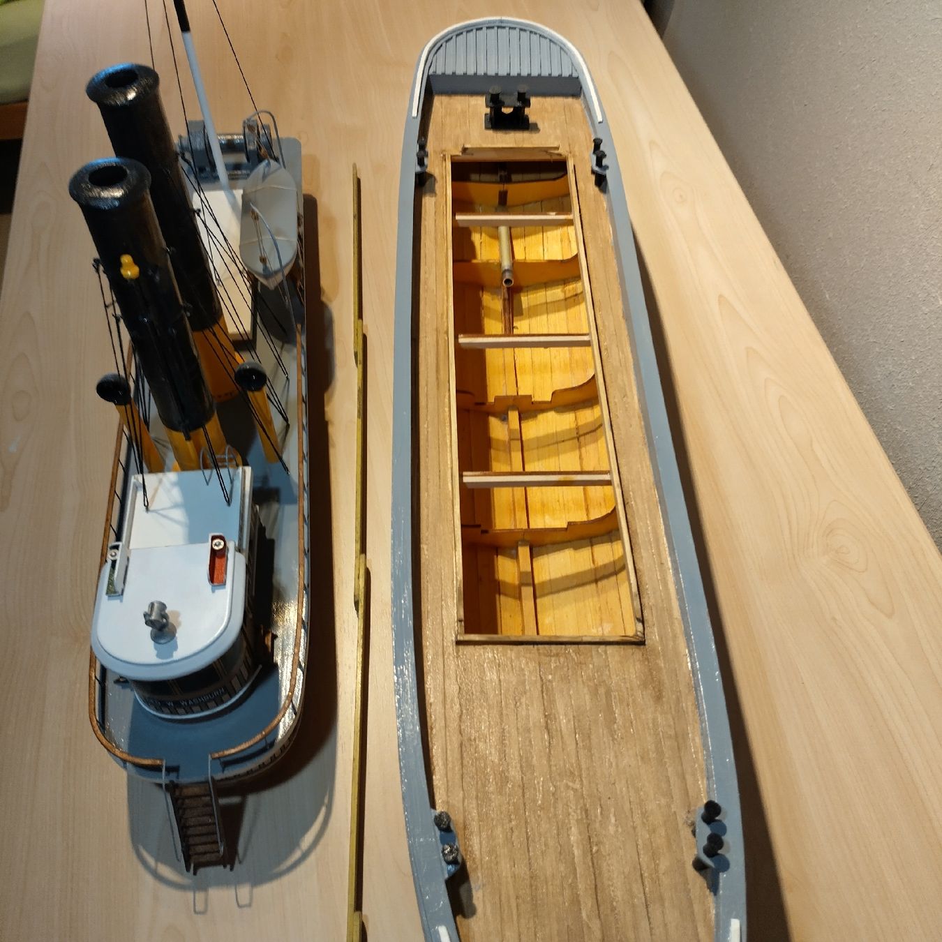 Modellbausätze & Standmodelle: Holz Modellschiff – Gebraucht aus Stäfa von DaGi90 3