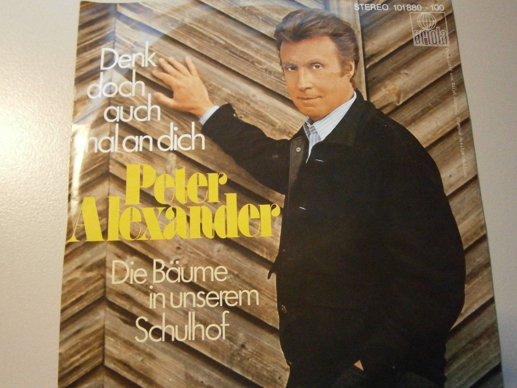 Dischi in vinile: Vinyl-Single Peter Alexander - Denk doch auch mal an dich – Usato da Langenthal venduto da Modo39