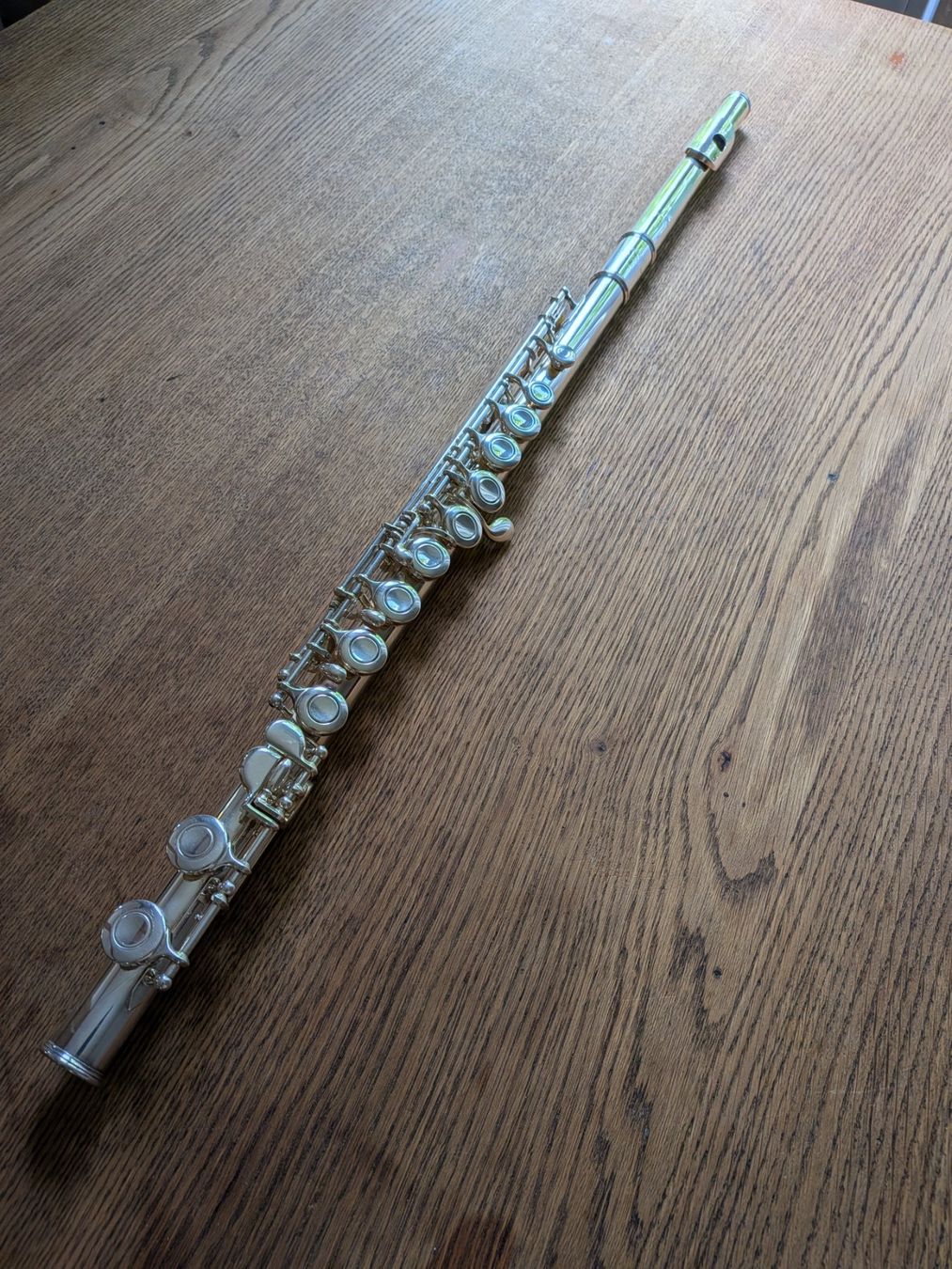 Yamaha Musikinstrumente: Querflöte Yamaha 311 Silberkopf 925 mit Koffer – Gebraucht aus Meiringen von elonel 5