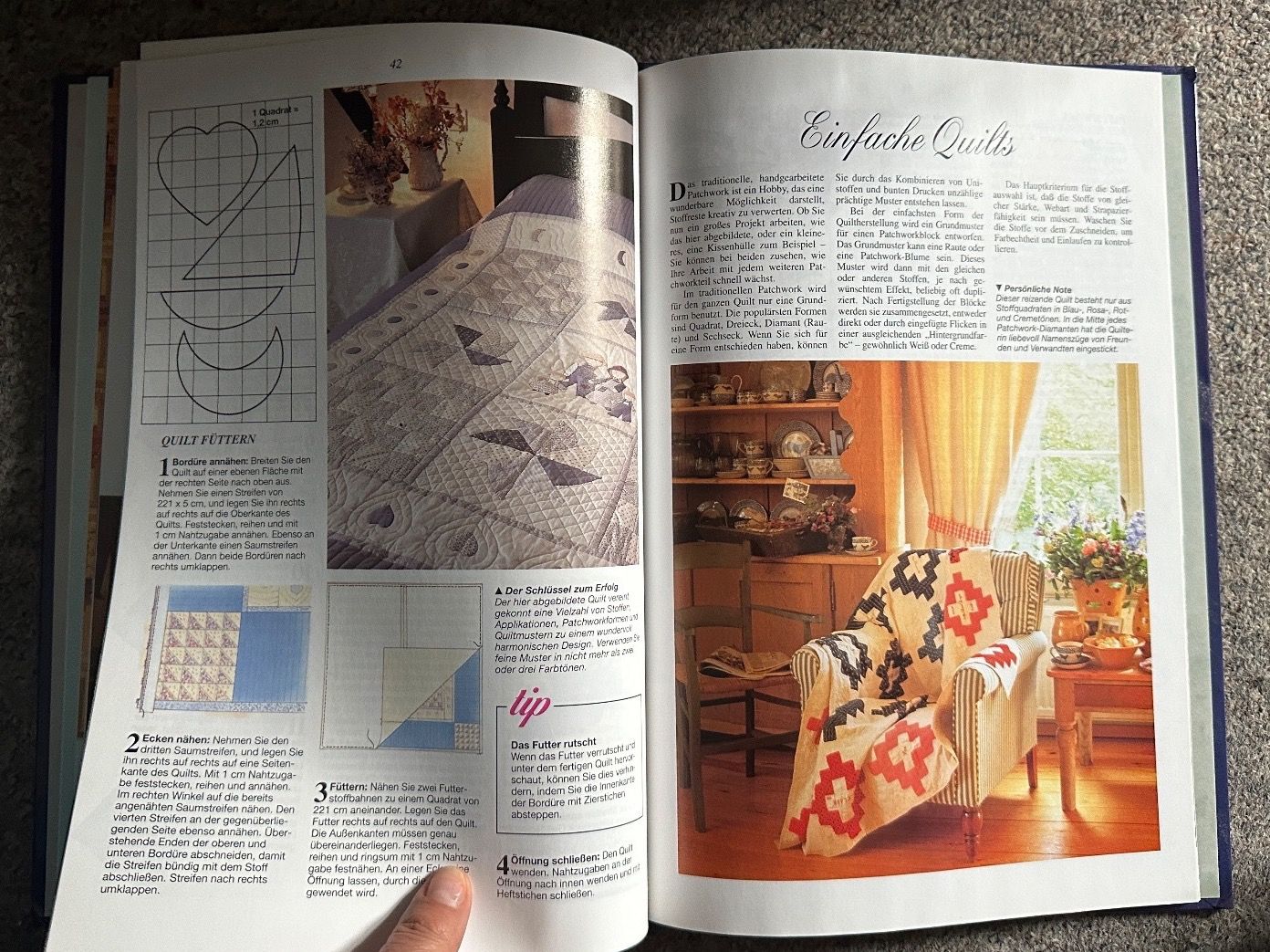 Libri: Quilten & Patchwork mein Hobby 60 Seiten – Usato da Buchs SG venduto da Billikatze5 6