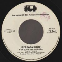 7 " BERTE' / CATTANEO NON SONO UNA SIGNORA / TORO TORERO juk