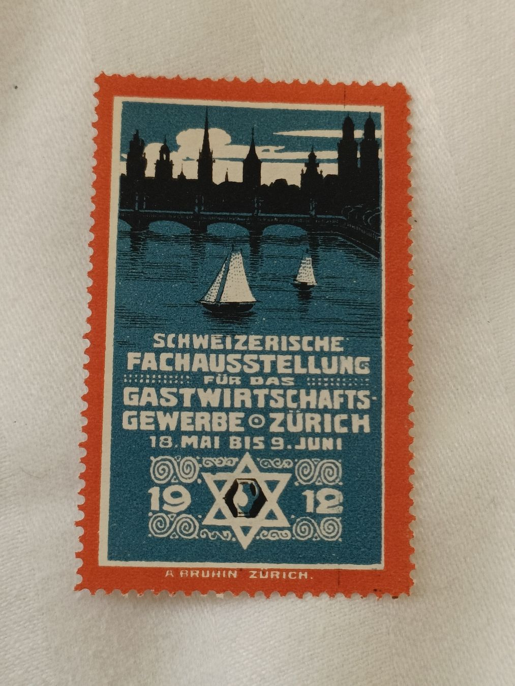 Tutti i francobolli: Litho Werbe Vignetten Briefmarken – Usato da Brugg AG venduto da Ente015 2