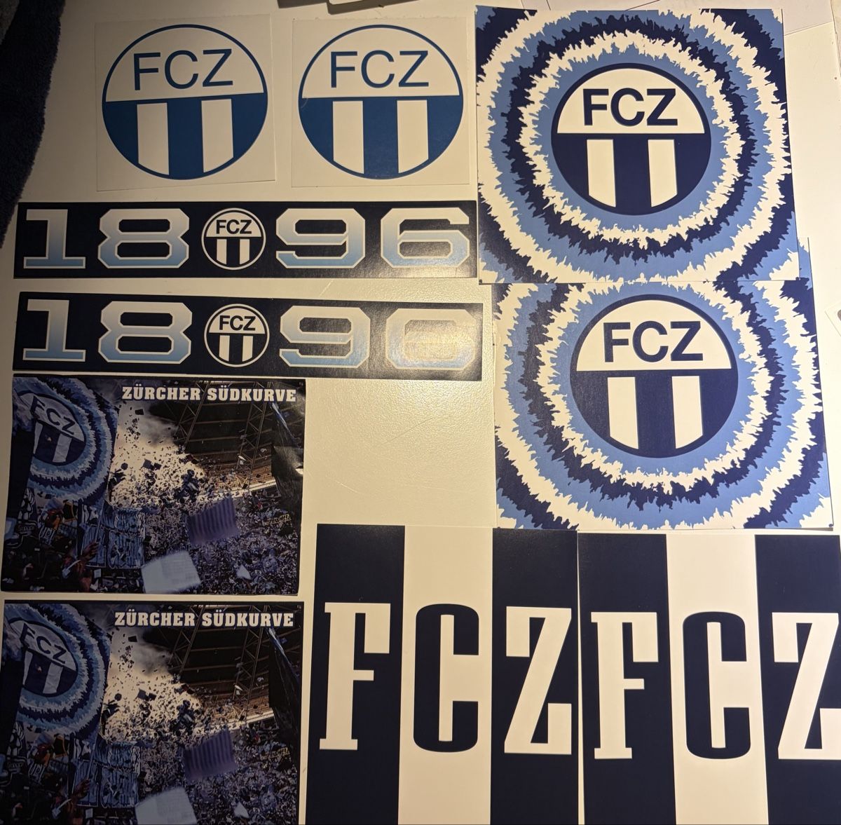 FCZ Aufkleber: Fcz Südkurve Sticker – Neu und originalverpackt aus Zürich von Ben1896