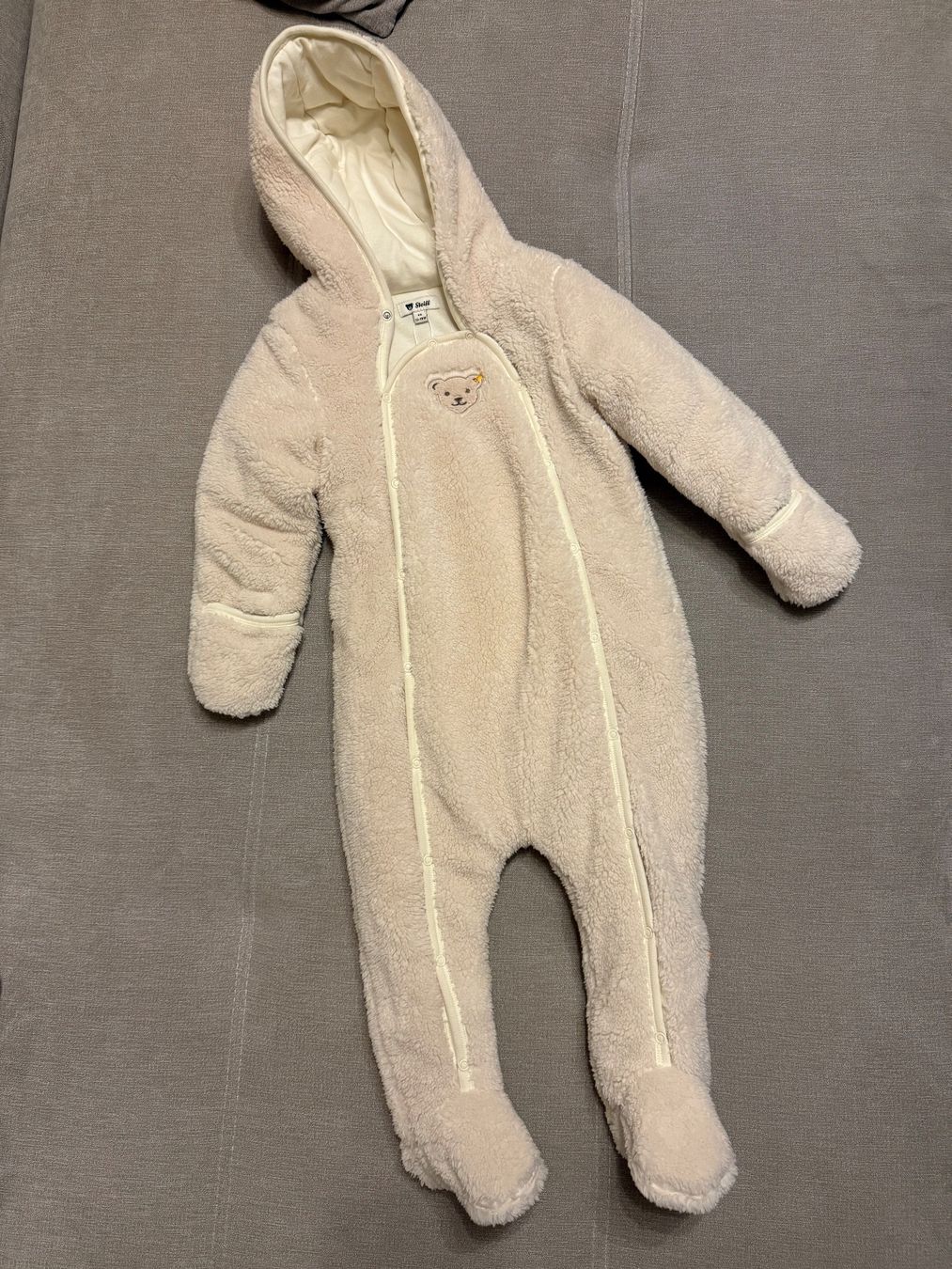 Pagliaccetti: Steiff Teddyanzug / Fleece Einteiler Gr. 86 – Nuovo (secondo la descrizione) da Ardez venduto da 2004ankek
