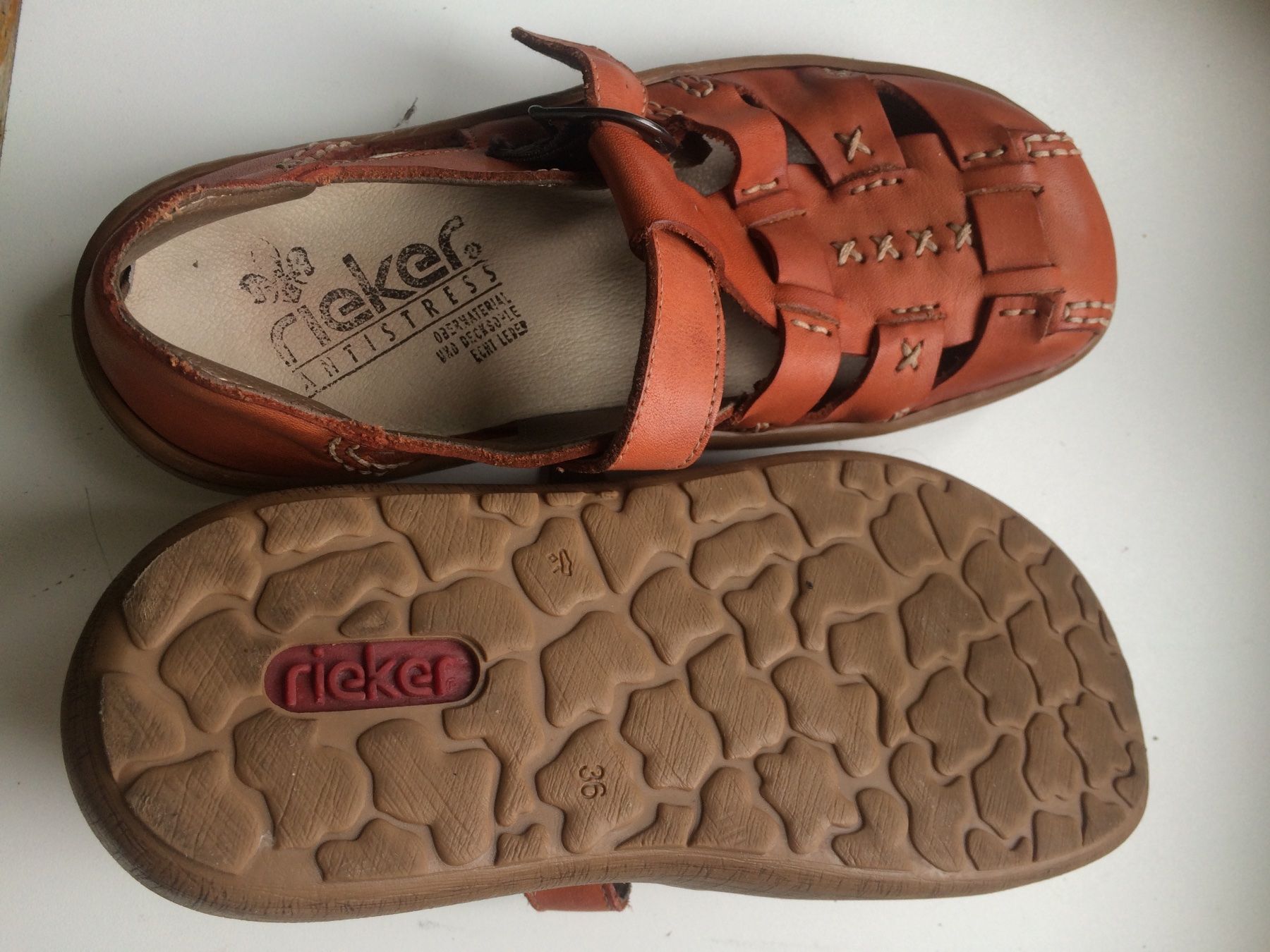 Rieker Scarpe da donna: Rieker Sandalen NEU, Gr.37 – Nuovo (secondo la descrizione) da Uster venduto da Flummi 3
