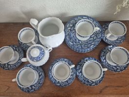 Tasses,sous-t, assiettes porcelaine J & G MEAKIN anglais C26