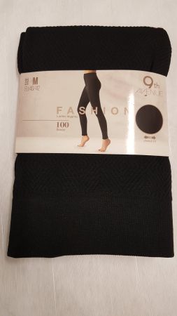 9th AVENUE FASHION Ladies Thermoleggins schwarz Gr. 40/42 M