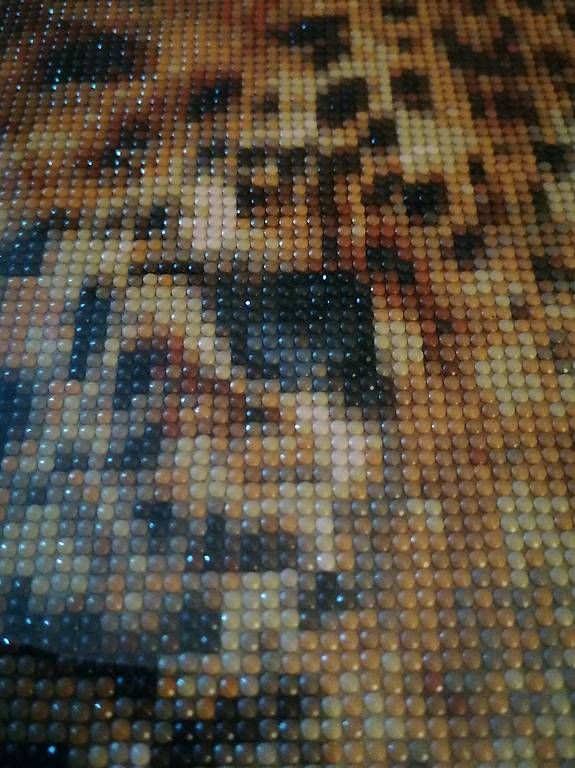 Kit bricolage: Diamond Painting Gepard – Usato da Ibach venduto da silberli01