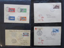 TOP Belege- und FDC-Sammlung Schweiz, hoher Katalog