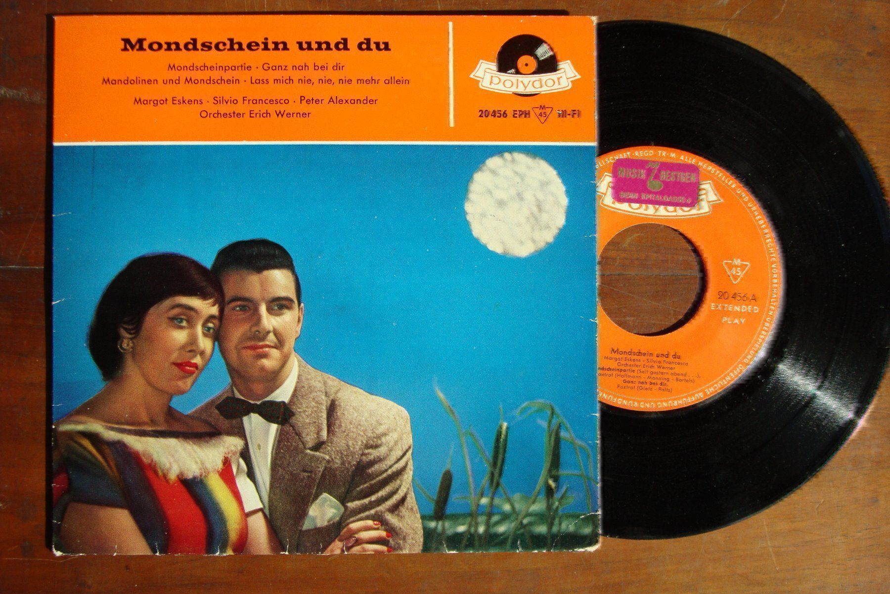 Dischi in vinile: MARGOT ESKENS + PETER ALEXANDER Mondsche – Usato da Bern venduto da Uli_10_11