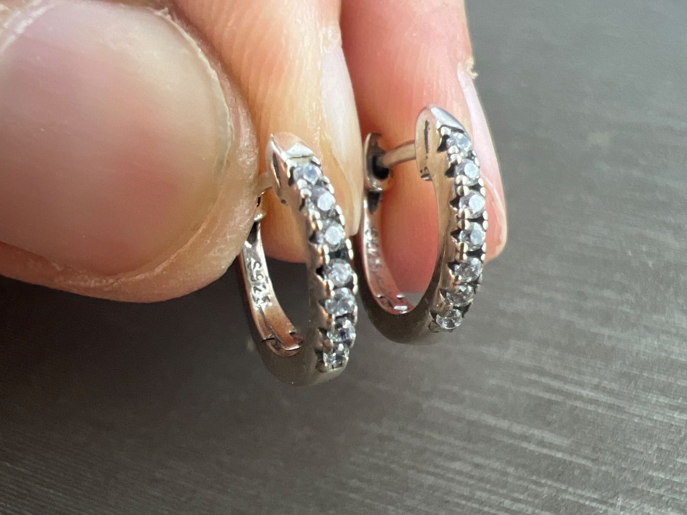Boucles d'oreille: Creolen 925 Silber – D'occasion à Niederuzwil par leo_8857