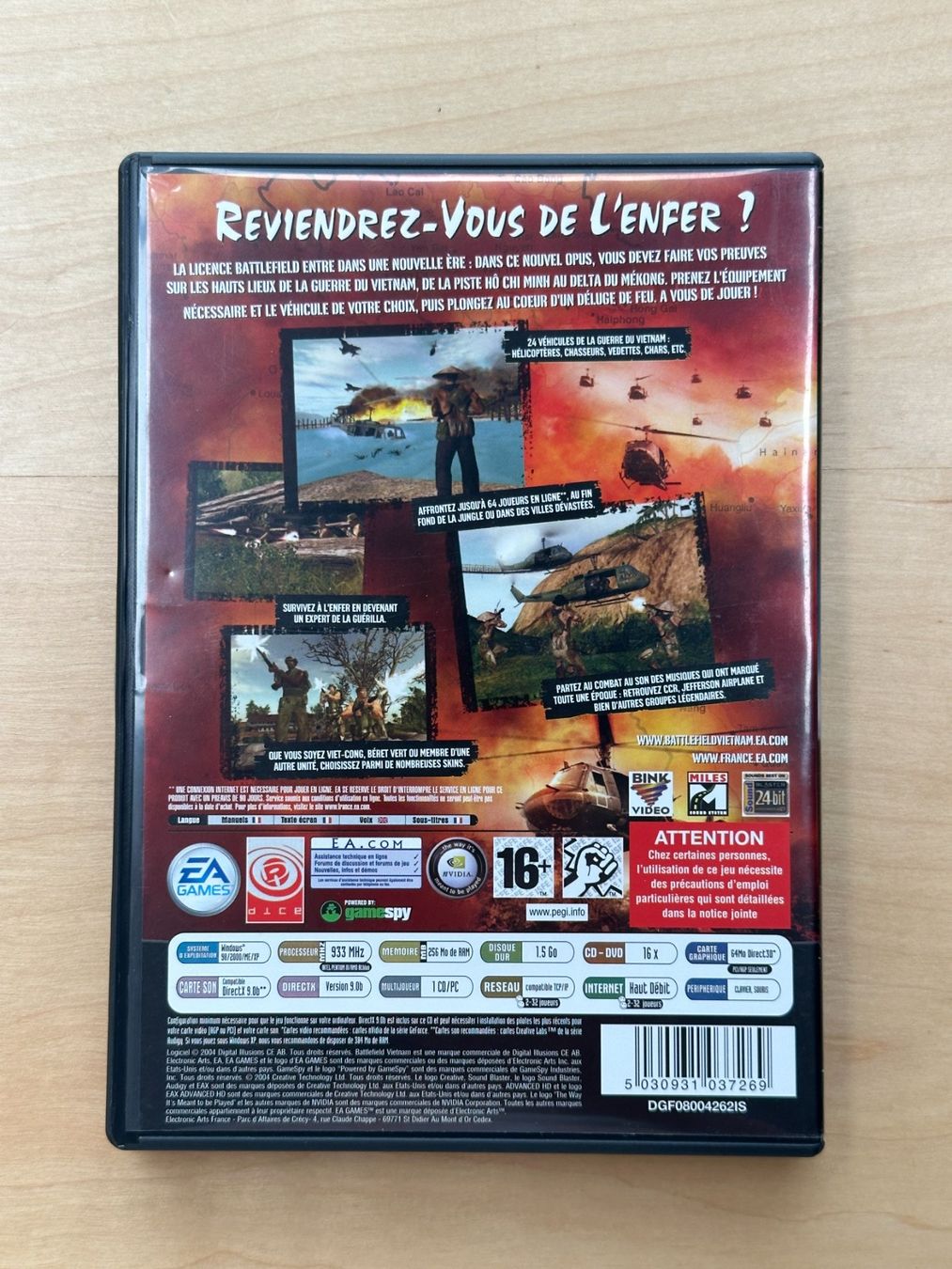 Giochi: Battlefield : Vietnam - PC - FR – Usato da Genève venduto da Jeux_Retro 1