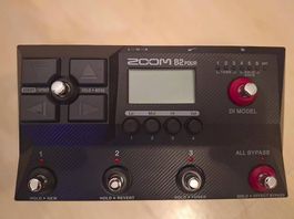 Zoom B2 Four Multieffektgerät für E-Bass