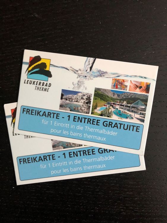 Eintritt Leukerbad Therme (Neu (gemäss Beschreibung)) in Luzern für CHF ...