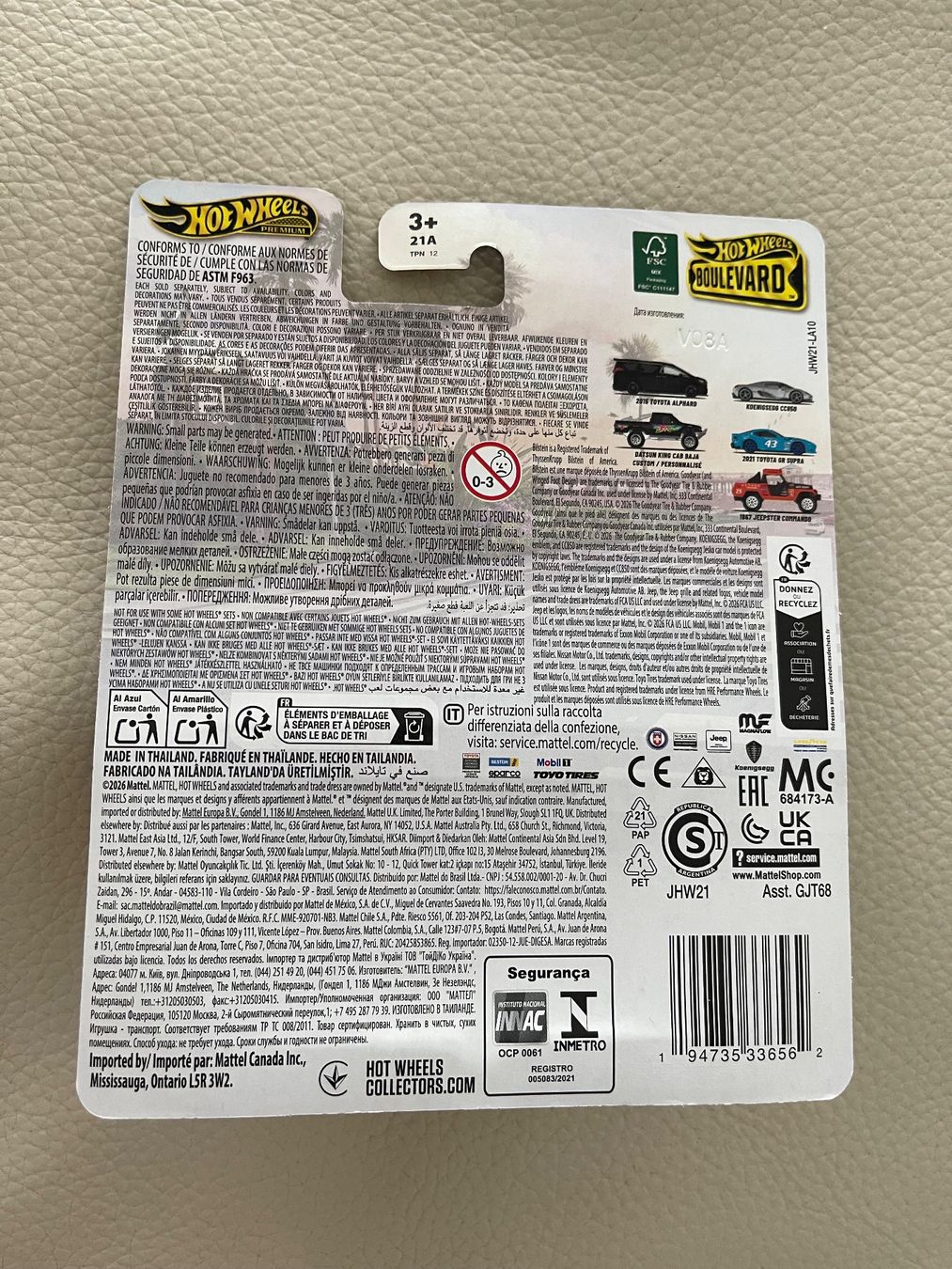 Hot Wheels Modellini d'auto: Hot wheels Premium Koenigsegg CC850 – Nuovo e nell'imballaggio originale da Cham venduto da e_c_kpk2 1