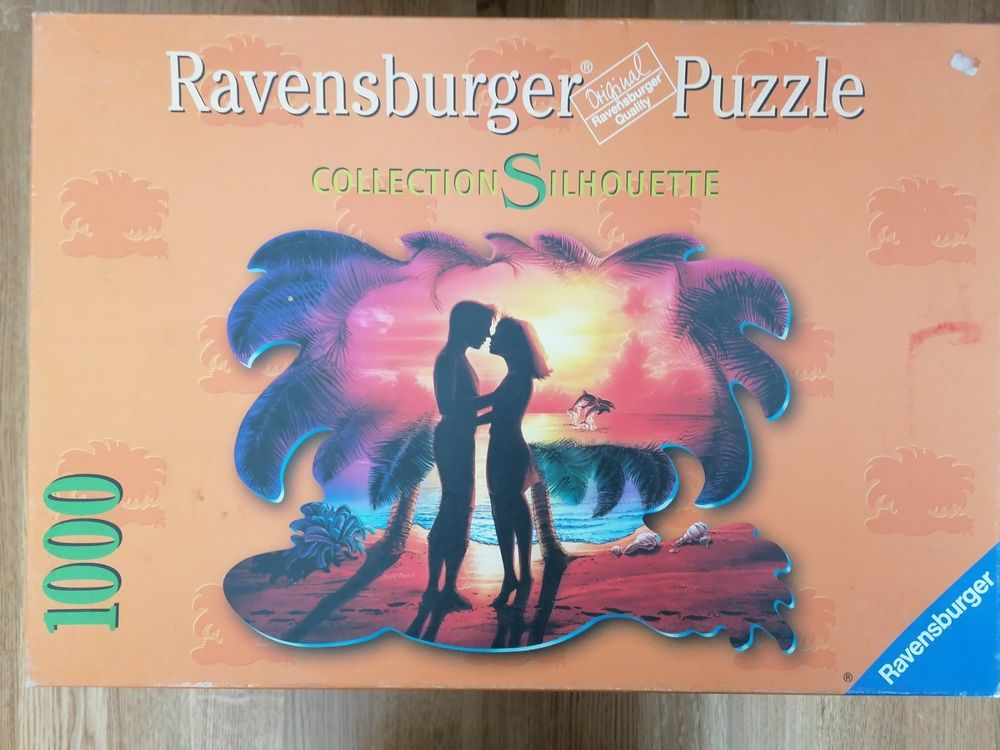 Puzzle Silhouette 1000 Teile (Gebraucht) in Thun für CHF 6 – mit ...