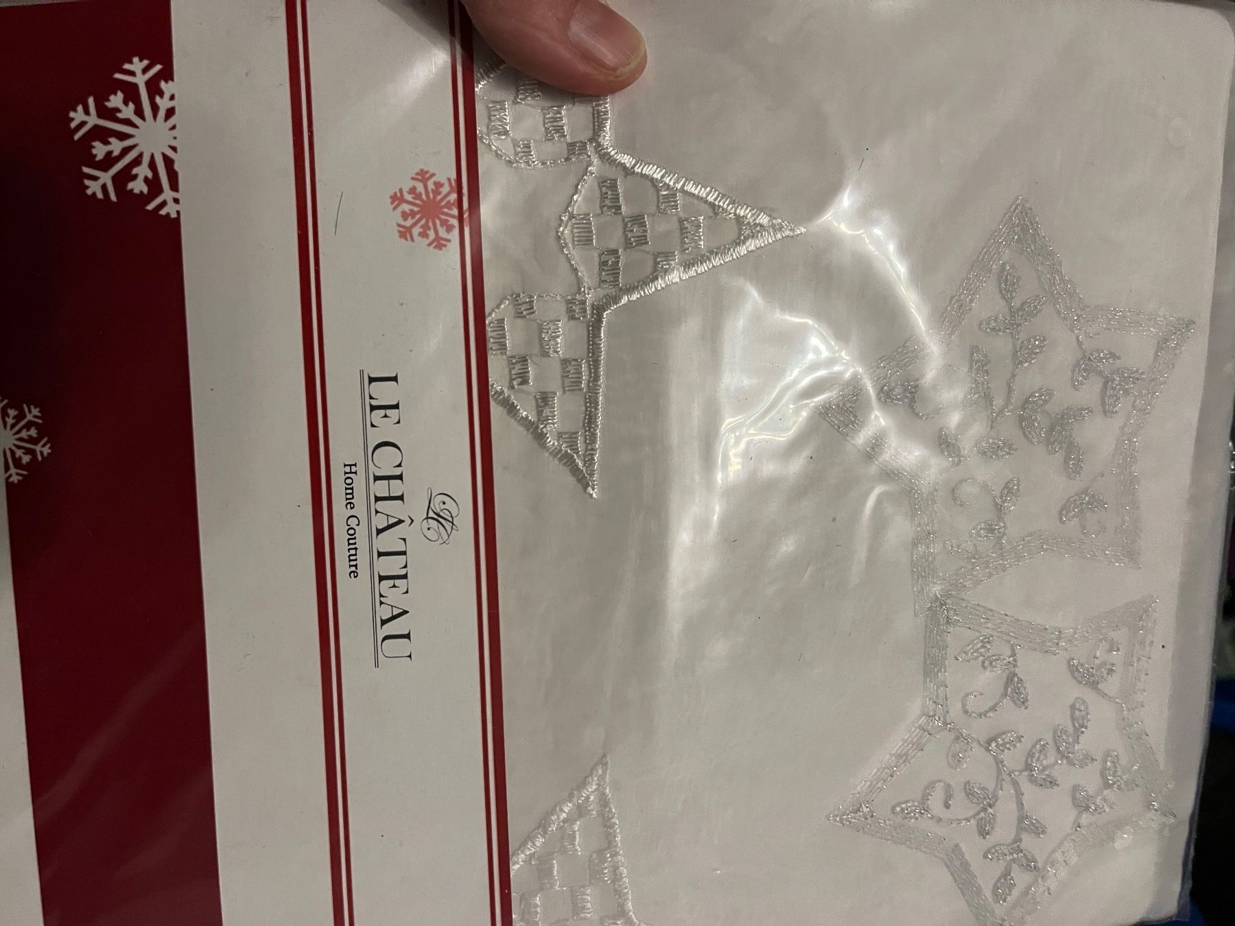 Altra biancheria da tavola: Nappes Noël neuves – Nuovo e nell'imballaggio originale da Veyrier venduto da kimedovapa 1