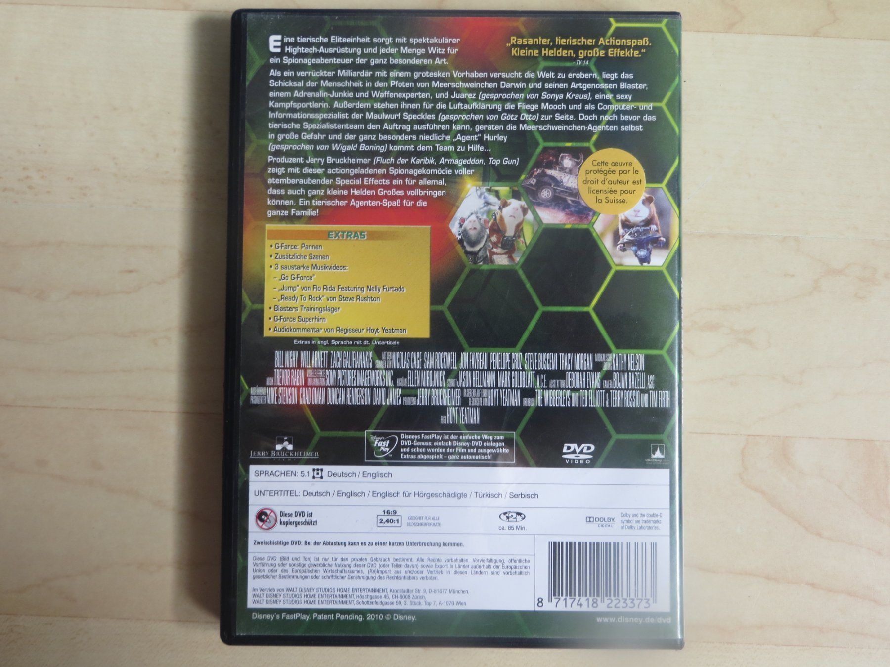 Tutti i DVDs: G-Force - Agenten mit Biss DVD – Usato da Embrach venduto da S24ch 1