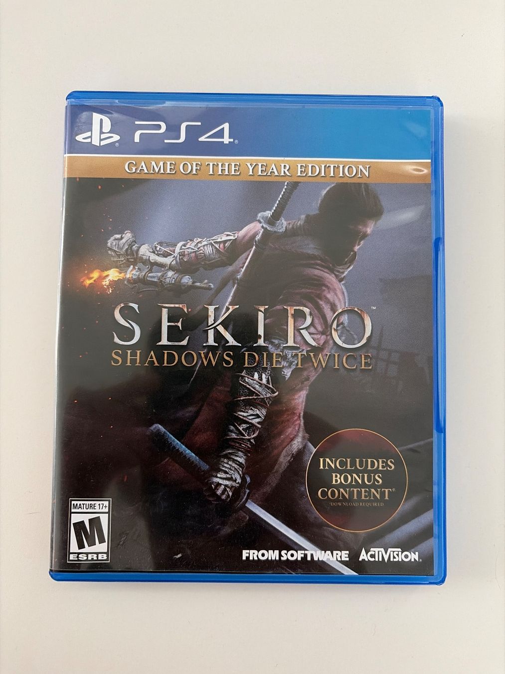 Spiele: Sekiro Shadows Die Twice PS4 / PS5 – Gebraucht aus Binningen von Doomloop