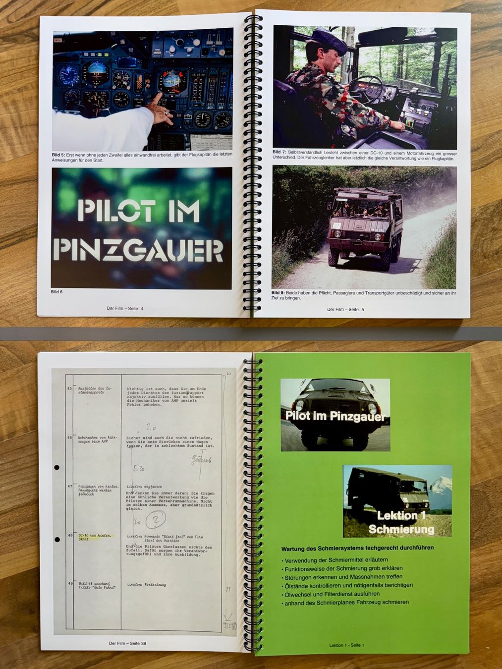 Bücher: "Pilot im Pinzgauer" - Lehrbuch für alle Pinzgauer-Freunde – Neu und originalverpackt aus Meierskappel von  3