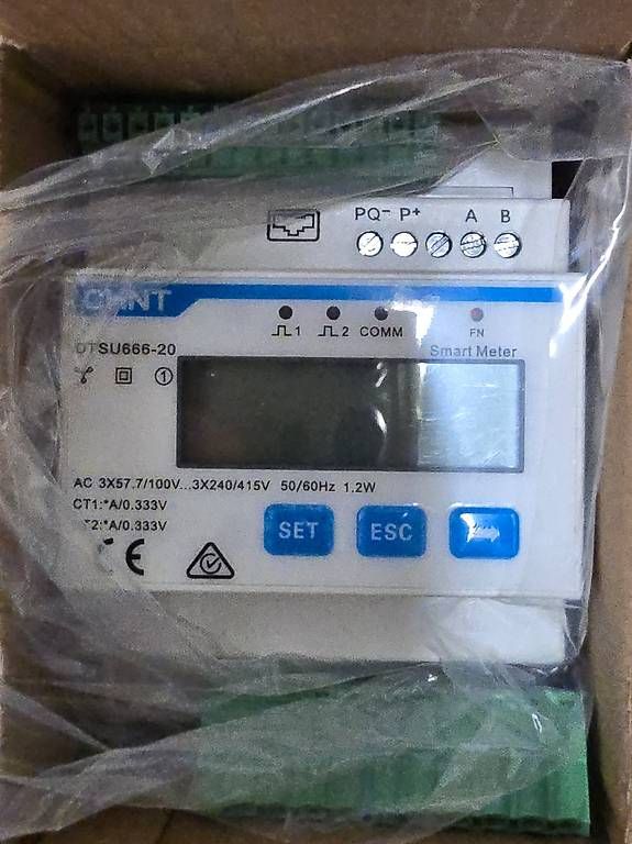Misurare: Sungrow Smart Meter DTSU 666-20 neu – Nuovo e nell'imballaggio originale da Hinwil venduto da Sinclar1