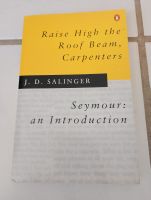 Raise high the roof beam, carpenter...  -- J.D. Salinger