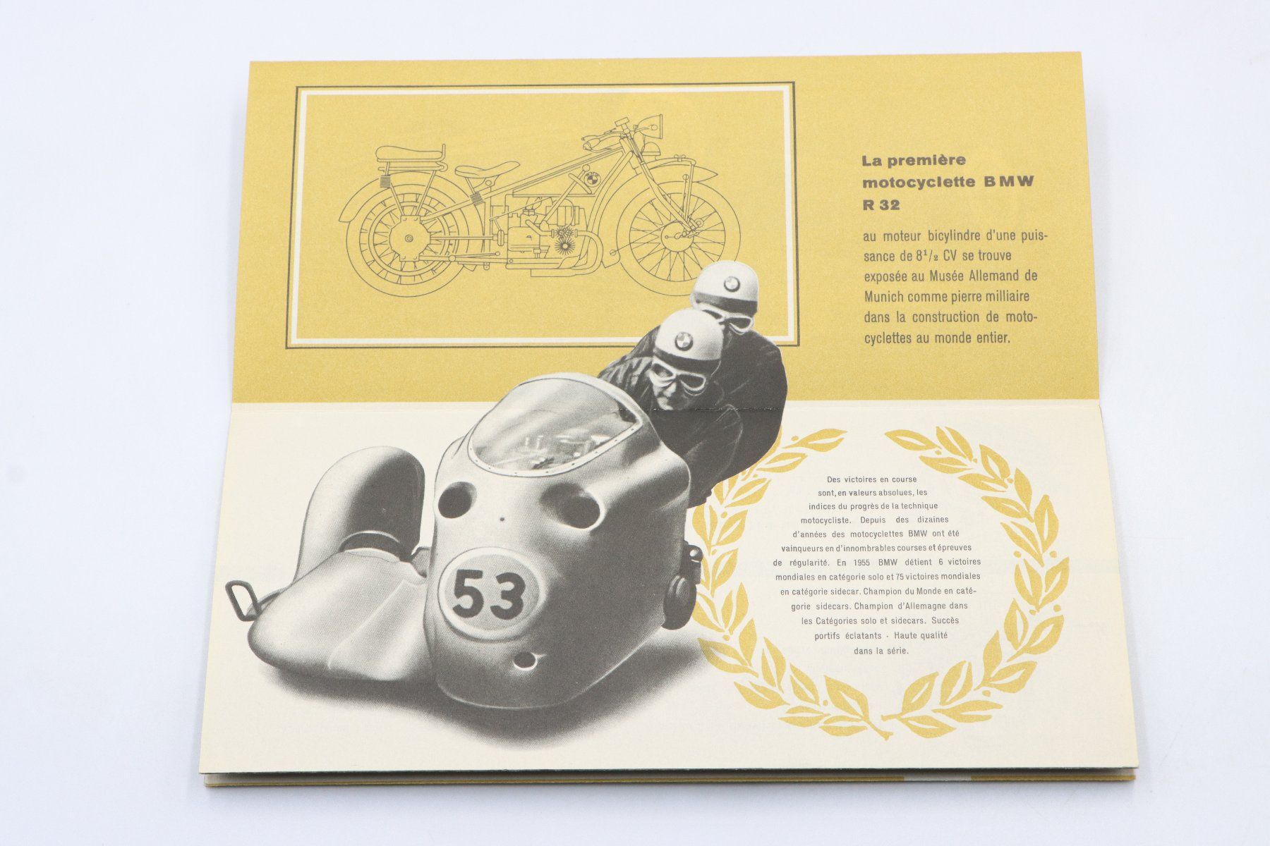 BMW Documents: BMW Modellprogramm 501 / 502 / 503 / 507 1955 Prospekt – D'occasion à Bühl b.Aarberg par Collectorpassions 6