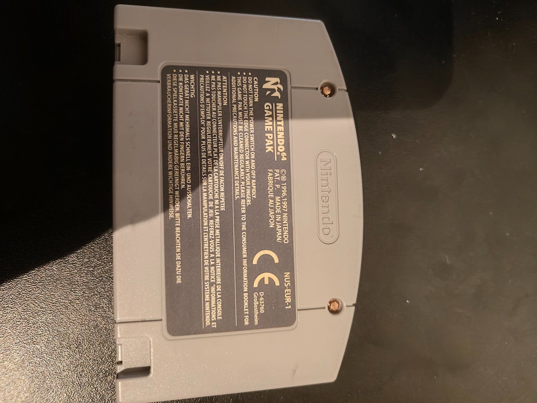 Giochi: Goldeneye 007 N64 PAL – Usato da Monthey venduto da Micro-ondesGame 1