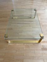 Couchtisch aus dickem Glas (20 mm) – Massiver Metallrahme