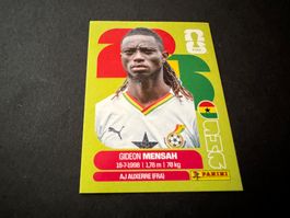 Panini Sticker FIFA Fussball WM 2026 GIDEON MENSAH GHA 7