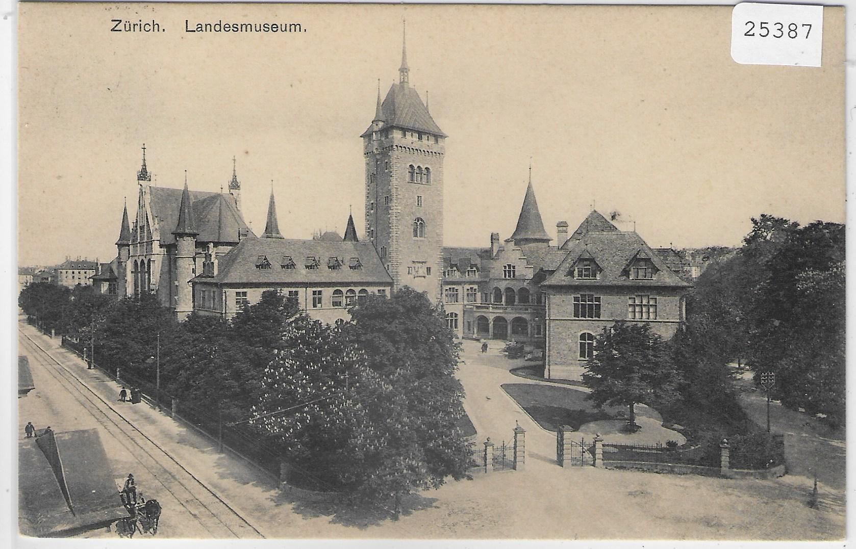 Ansichtskarten: Zürich - Landesmuseum – Antik aus Ettingen von Kartenplanet