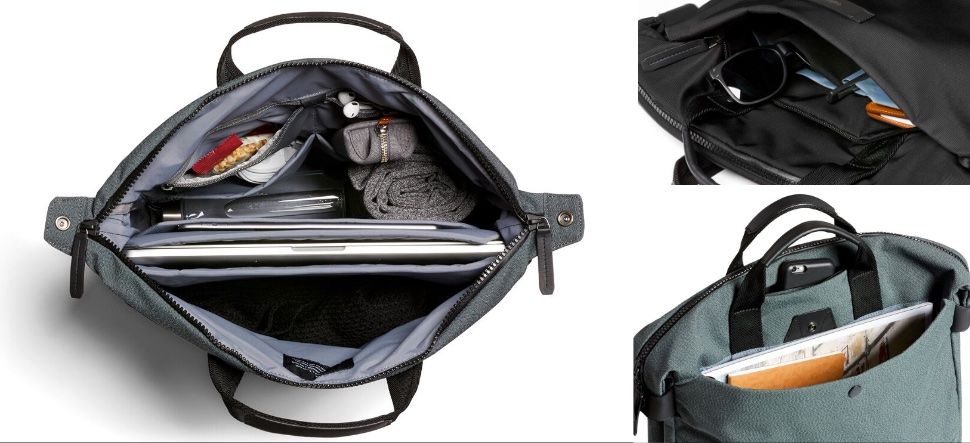 Bellroy Zaini: Bellroy Duo Workbag Black – Nuovo (secondo la descrizione) da Neuchâtel venduto da timness 6