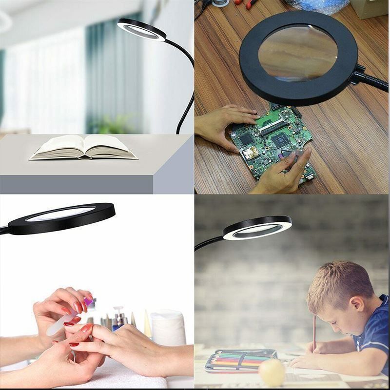 Lampade: 8X LED Lupenleuchte mit Licht & Ständer – Nuovo (secondo la descrizione) da Thun venduto da 365buy 7