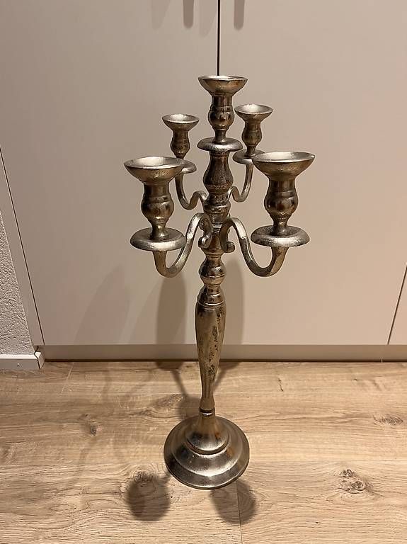 Portacandele: Kerzenständer (versilbert) – Usato da Dübendorf venduto da giuseppe3101 1