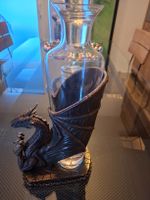 Fiole dragon steampunk pour boissons ou déco