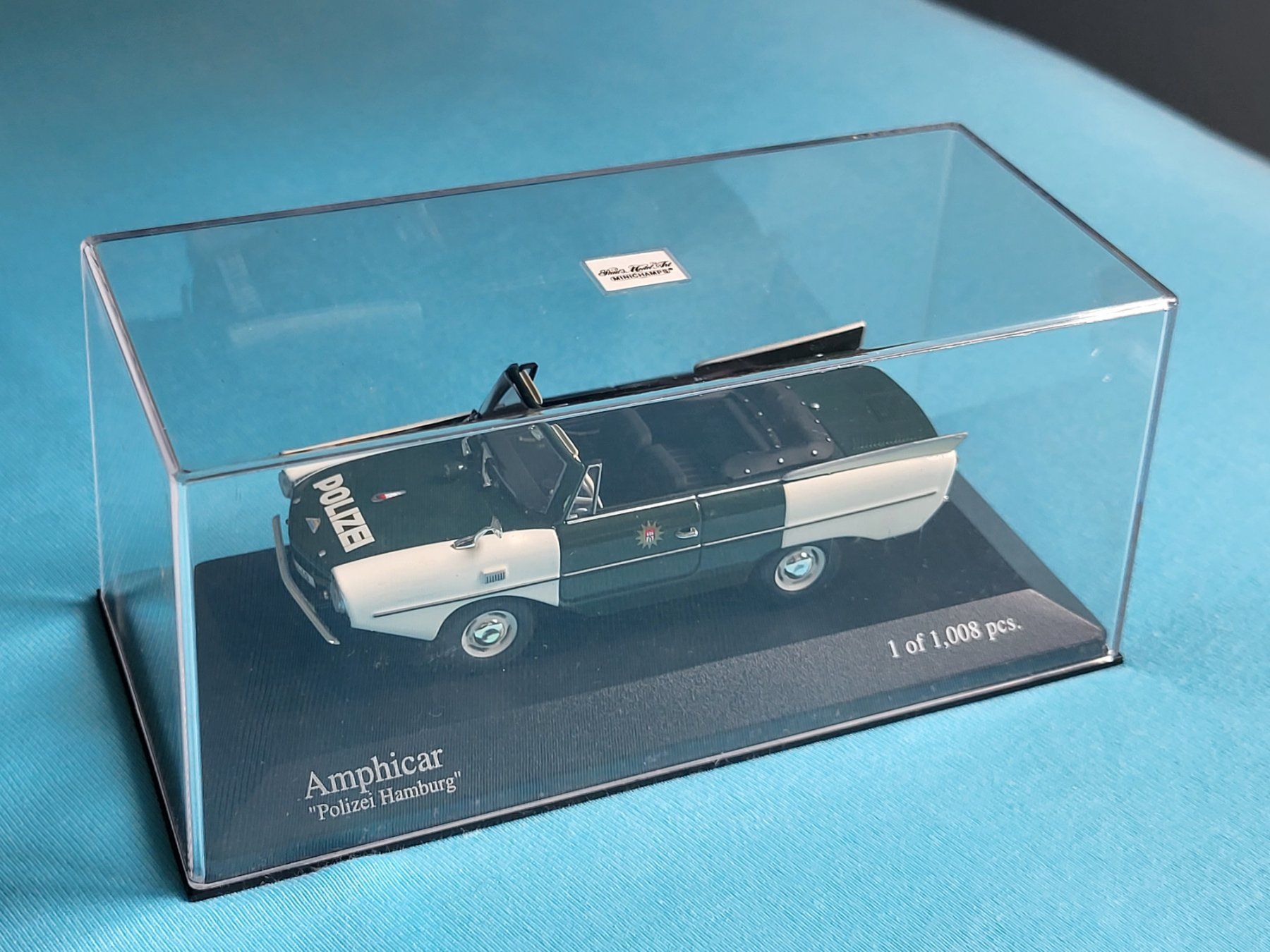 Minichamps Modellautos: Amphicar "Polizei Hamburg" – Neu (gemäss Beschreibung) aus Glattbrugg von PhilKrill