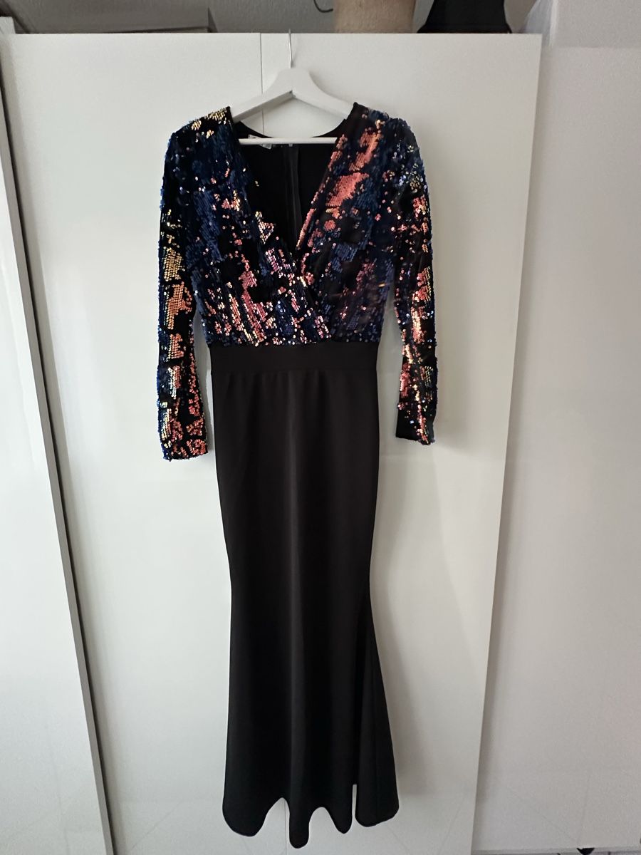 Wal G. Vestiti: Abendkleid mit Pailletten, Grösse 38 – Nuovo (secondo la descrizione) da Spreitenbach venduto da Sujrkwxl 1