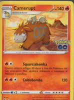 TCG POKEMON Pokemon Go PGO 014/ 078 CAMERUPT  Italiano