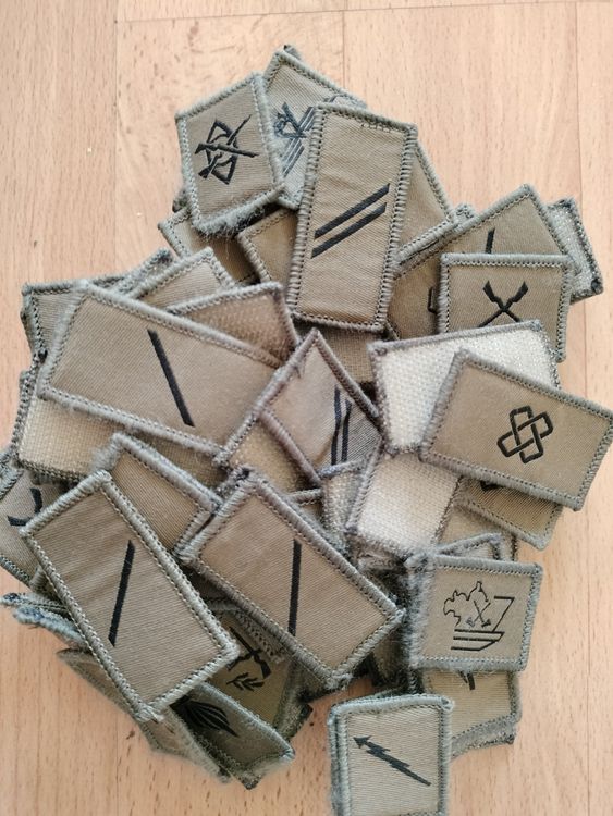 Österreich Patch Klett – Reflektierender Bundesadler AUT, 8x5 Cm, Tarnfarbe