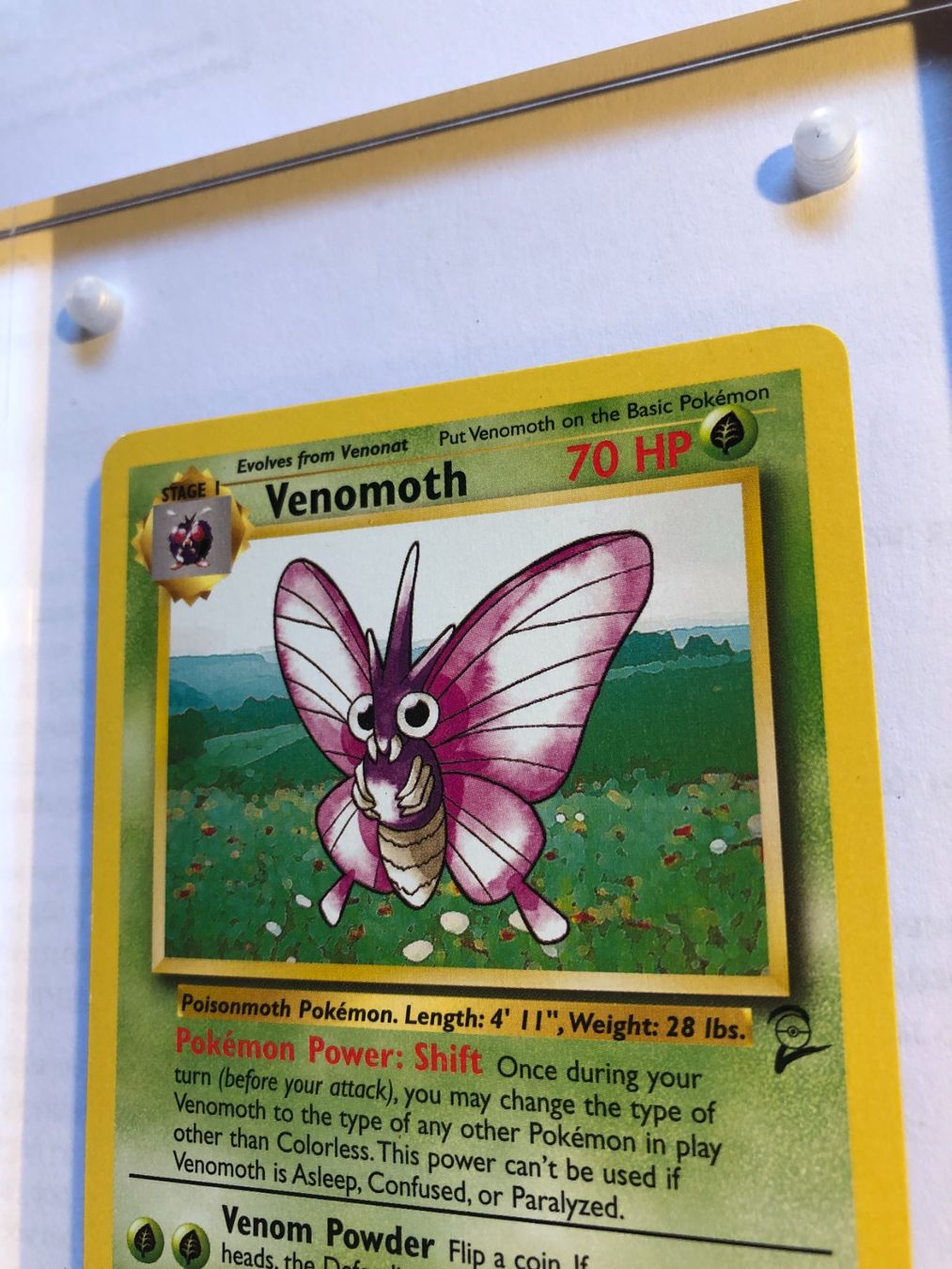 Carte collezionabili: Venomoth (rare) base set2 - MINT - ab 1.- – Usato da Giubiasco venduto da dan_pr8b 3