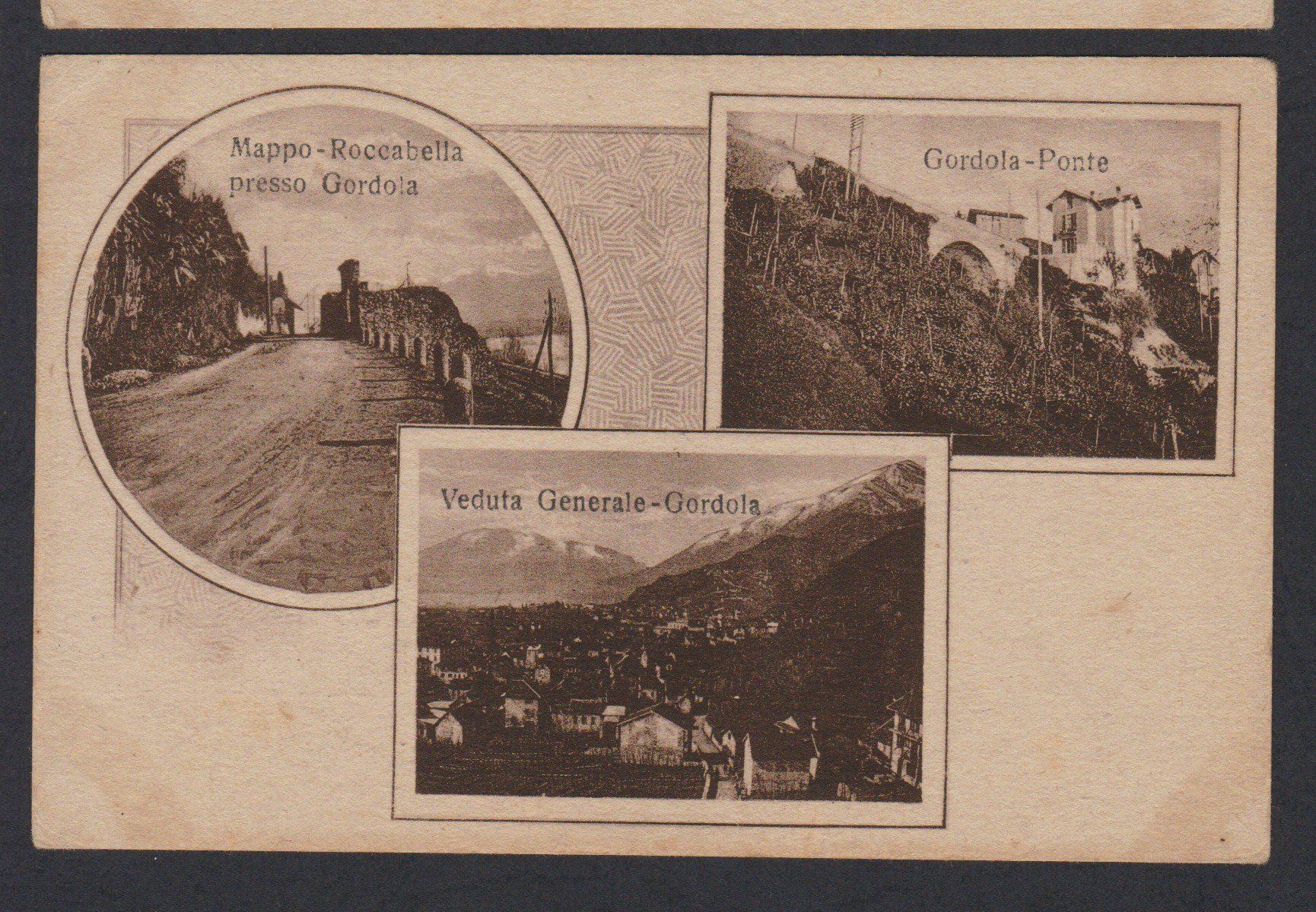 Cartoline postali: Gordola Tenero  TI   :   2 alte 3-Bild - Ansichtskarten – Usato da Vitznau venduto da Ropaku 2