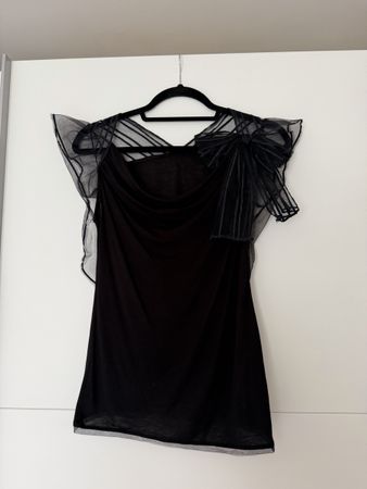 Valentino Top, schwarz, Gr. 40 (IT), spezielles Design Top!