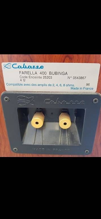 Cabasse Casse acustiche: Cabasse Farella 400 Bubinga – Usato da Bern venduto da Alex1103 1