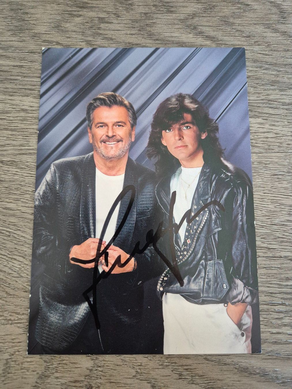 Autografi: Autogrammkarte Thomas Anders Originalunterschrift – Nuovo (secondo la descrizione) da Eglisau venduto da nicij79