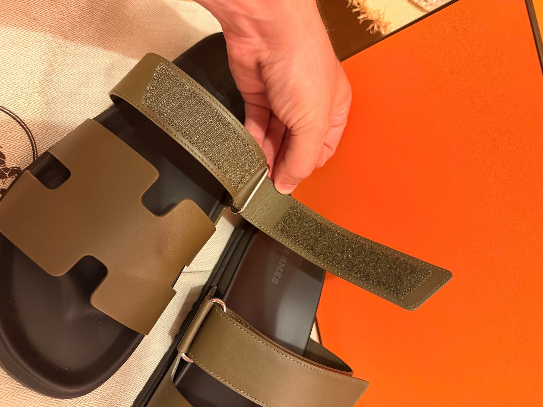Hermès Scarpe da uomo: Hermès Sandalen Chypre – Usato da Pfäffikon ZH venduto da ers_w9mn 6