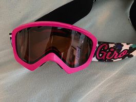Giro Chico Mädchen Skibrille, Pink, Kinder ca. 3 - 6 Jahre