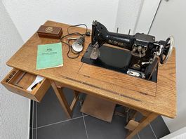 Nähmaschine Bernina Zickzack KL 117, ca. 1938