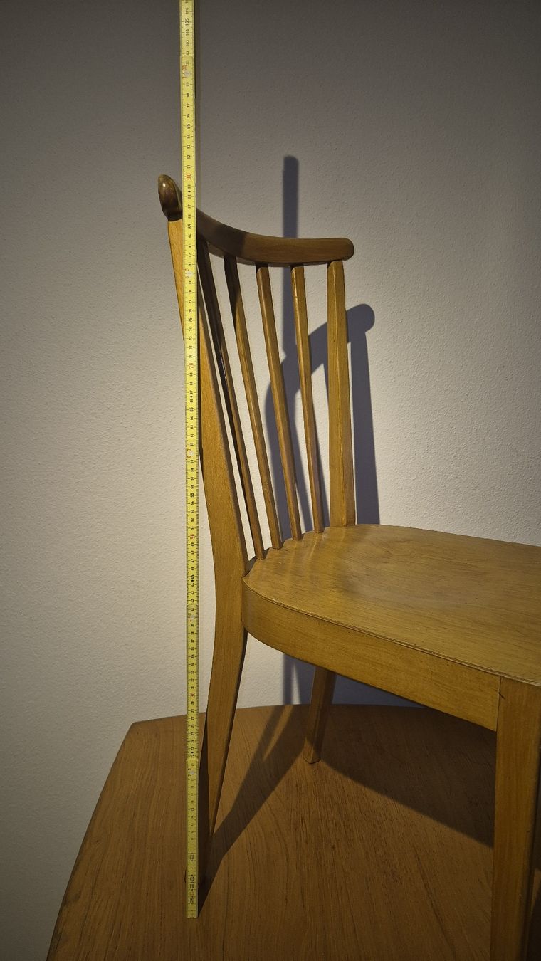Tische: Vintage Holztisch Massiv + Stühle – Gebraucht aus Buchs AG von EasyPeasy 4