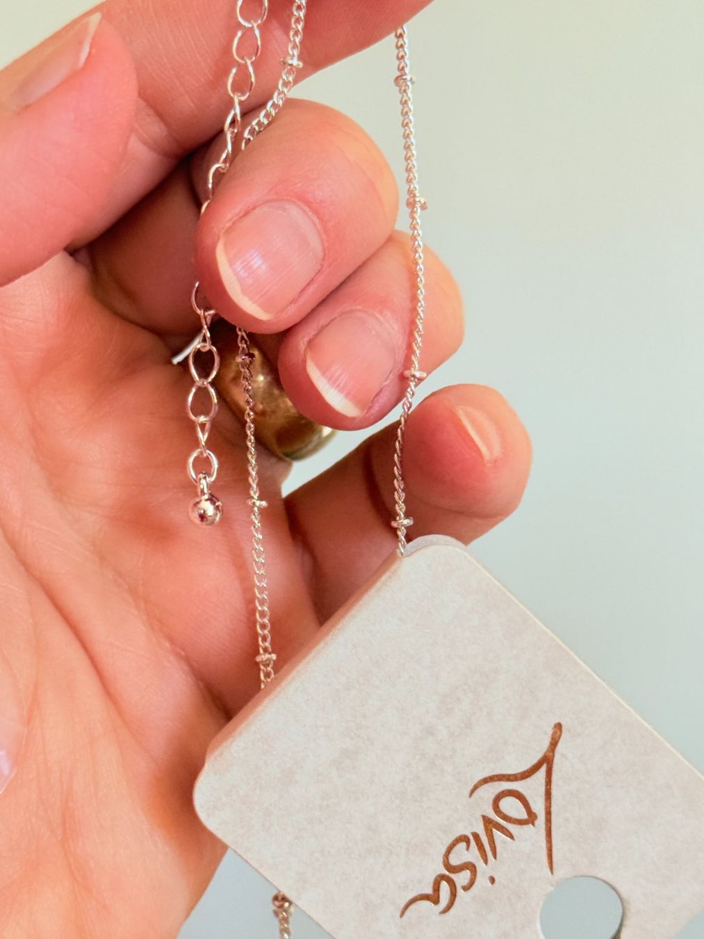 Catenine: Collier  avec pendentif triangle et brillants✨ – Nuovo (secondo la descrizione) da Genève venduto da AGBERG 3